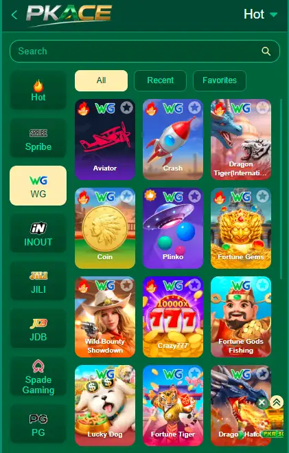 pkace game
