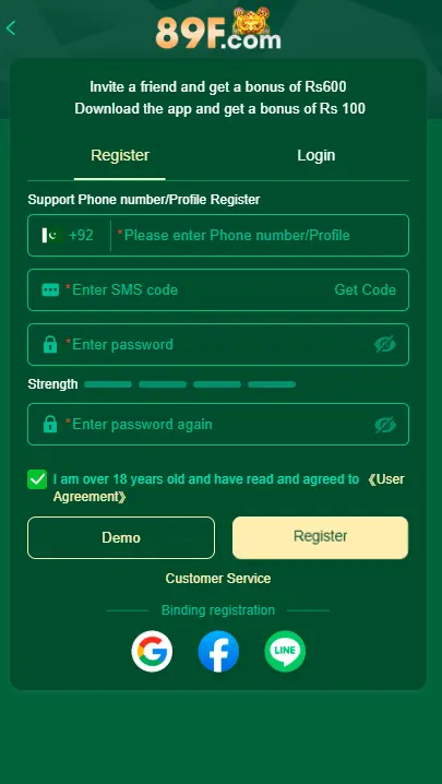 89F Registeration