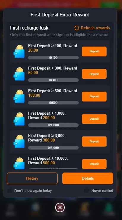 JK667-Game  bonuses