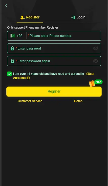 TY777 game Registeration
